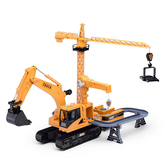 Фото к товару Трек SJ683A-1 "Строительная станция" в коробке Трек SJ683A-1 "Строительная станция" в коробке