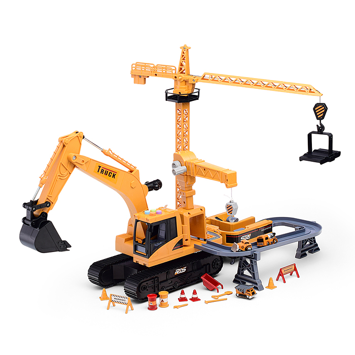 Фото к товару Трек SJ683A-1 "Строительная станция" в коробке Трек SJ683A-1 "Строительная станция" в коробке