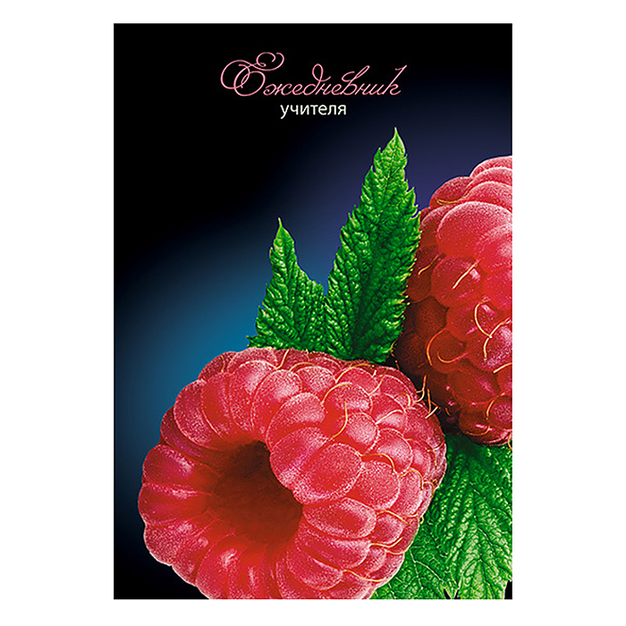 Ежедневник учителя А5 288стр.,7Бц, Уф-лак "Малинка"