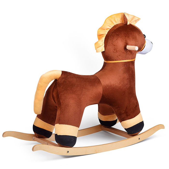 Качалка Лошадка "Кавказ", музыкальная