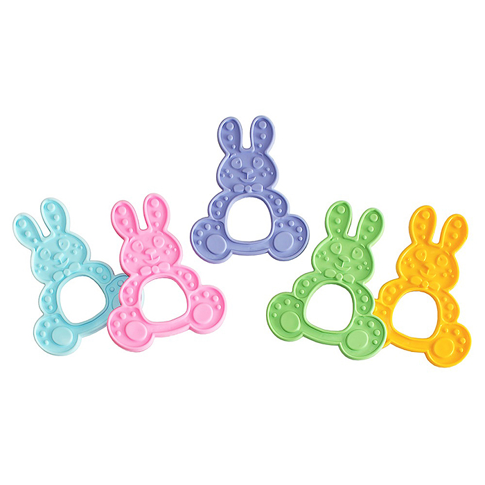 Массажер для десен (прорезыватель) "Зайка"