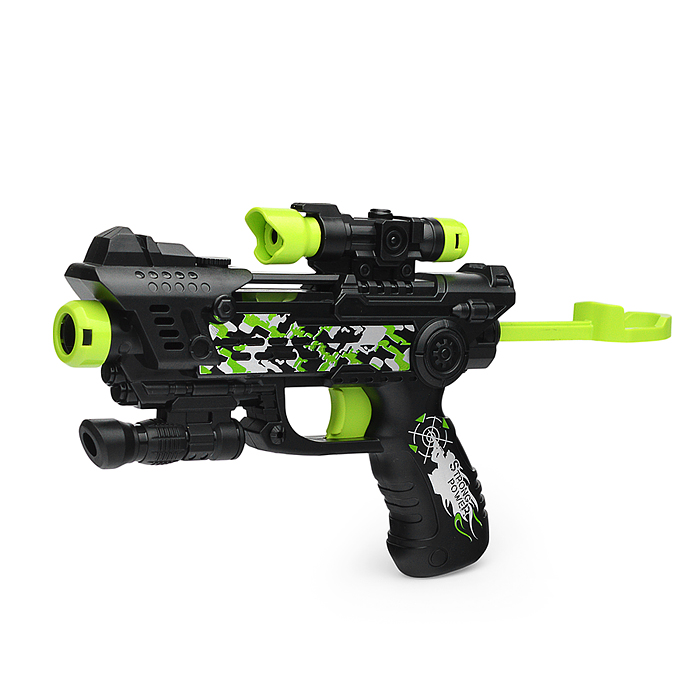 Бластер BT0049-1 "Суперагент" (с мишенью и мягкими пулями) в коробке