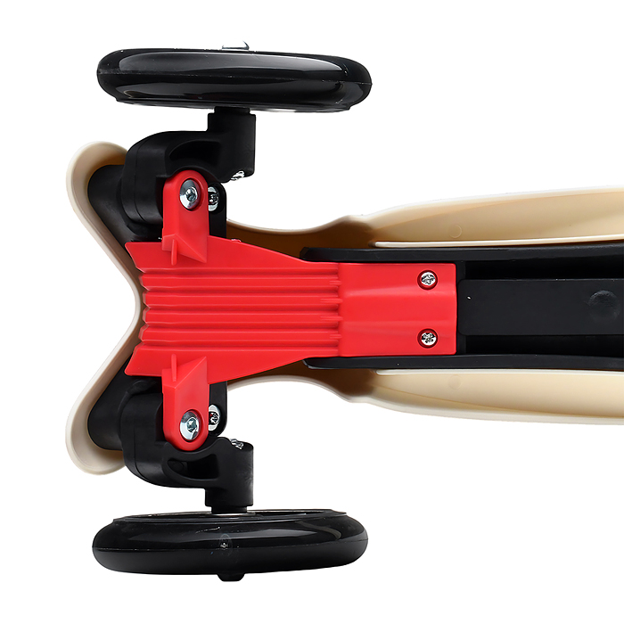 Фото к товару Самокат 3-х колесный ROCKET,колеса PU со светом, светящаяся стойка, ABEC 7, белый Самокат 3-х колесный ROCKET,колеса PU со светом, светящаяся стойка, ABEC 7, белый