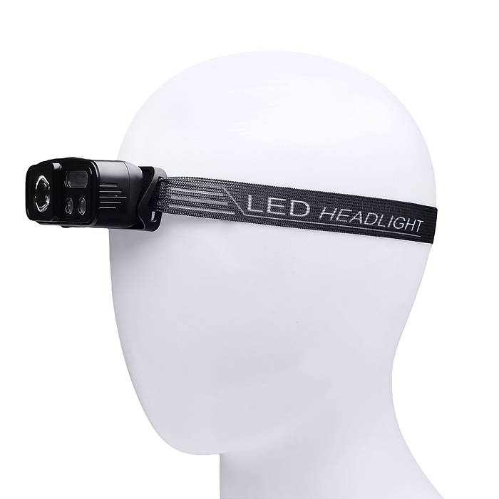 Фонарь налобный 00-6076 аккумуляторный, 400 мАч