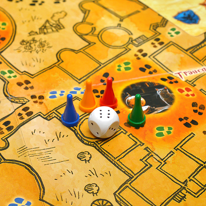 Фото к товару Настольная игра-ходилка "Школа чародейства" квадрат 40 карточек. 250х250х55мм Настольная игра-ходилка "Школа чародейства" квадрат 40 карточек. 250х250х55мм