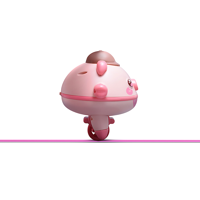 Интерактивная игрушка 158-12C "Поросенок" в коробк