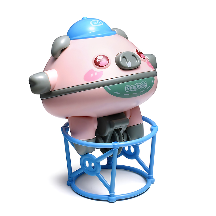 Интерактивная игрушка 158-12C "Поросенок" в коробк