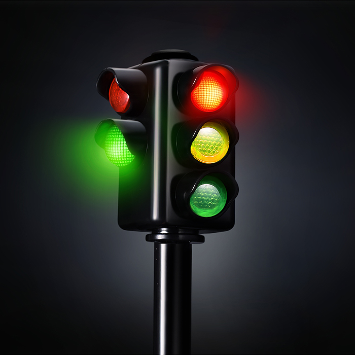 Фото к товару Набор дорожных знаков UT0190 "Мой друг-светофор!" в коробке Набор дорожных знаков UT0190 "Мой друг-светофор!" в коробке