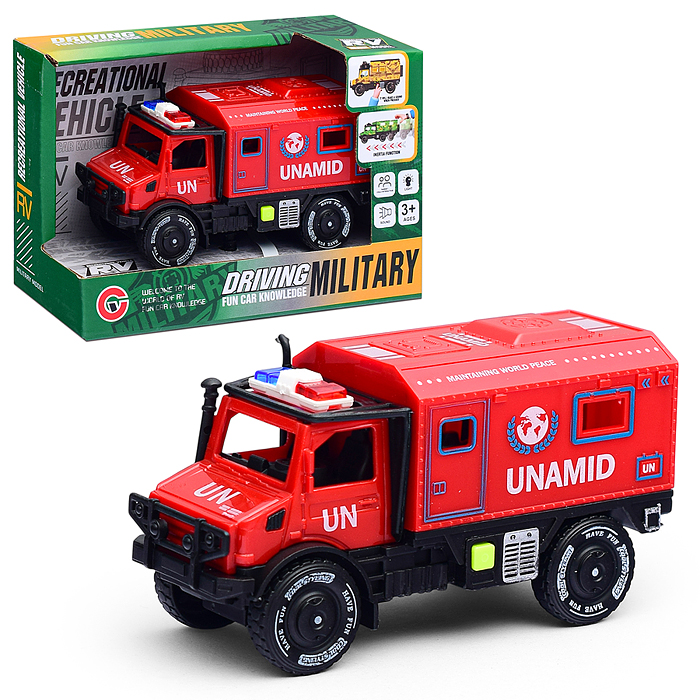 Машина 9897-6C "Полиция" в коробке