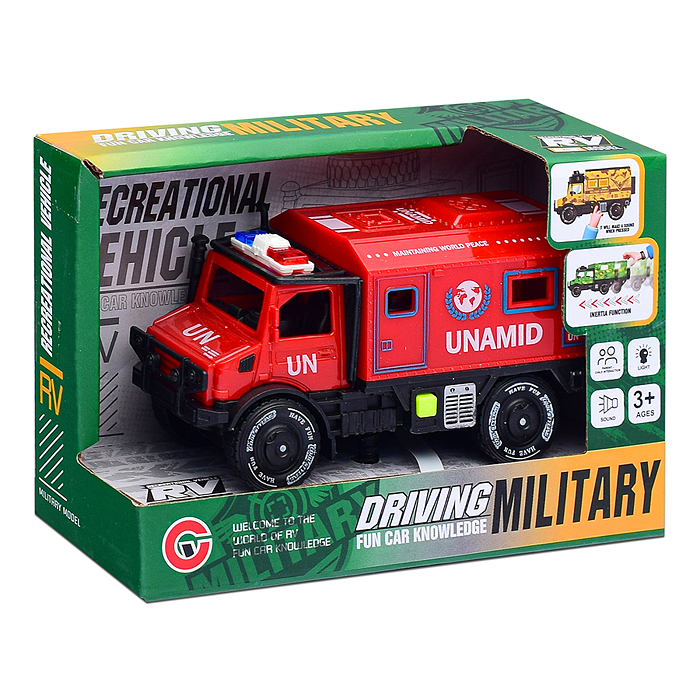 Машина 9897-6C "Полиция" в коробке