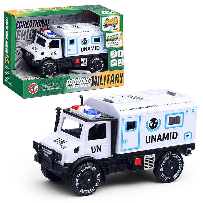 Машина 9897-6C "Полиция" в коробке