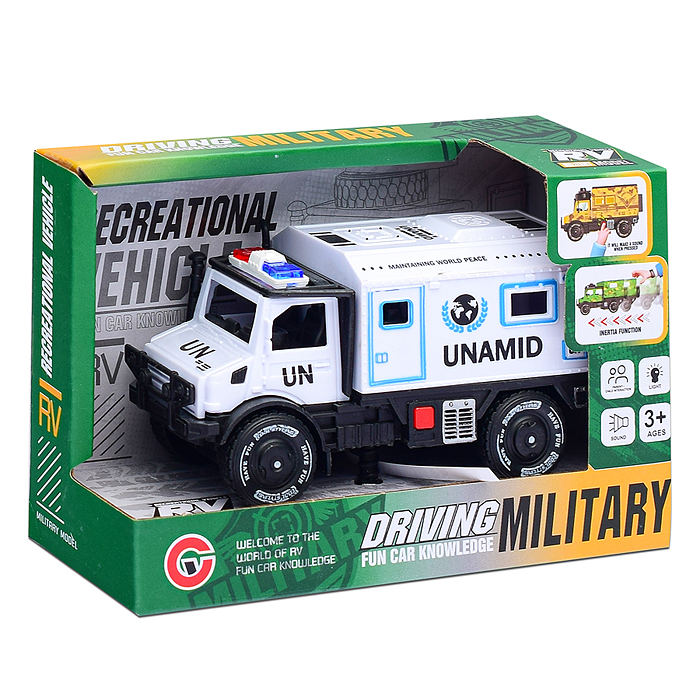 Машина 9897-6C "Полиция" в коробке