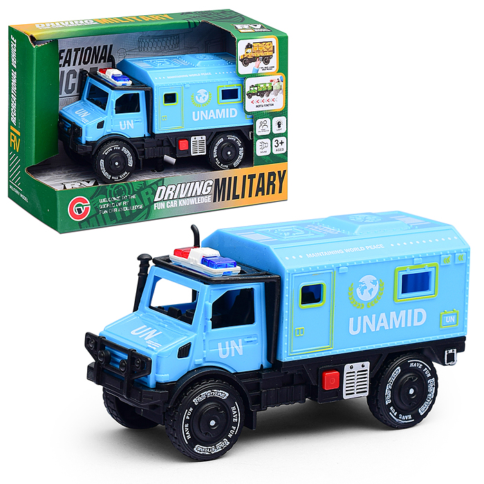 Машина 9897-6C "Полиция" в коробке