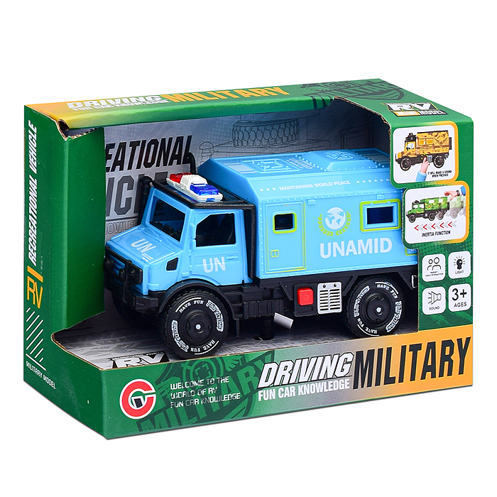 Машина 9897-6C "Полиция" в коробке