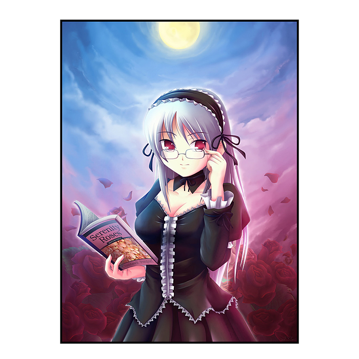 Холст с красками 22х30 по номерам "Девочка с книжкой" (16цв.)