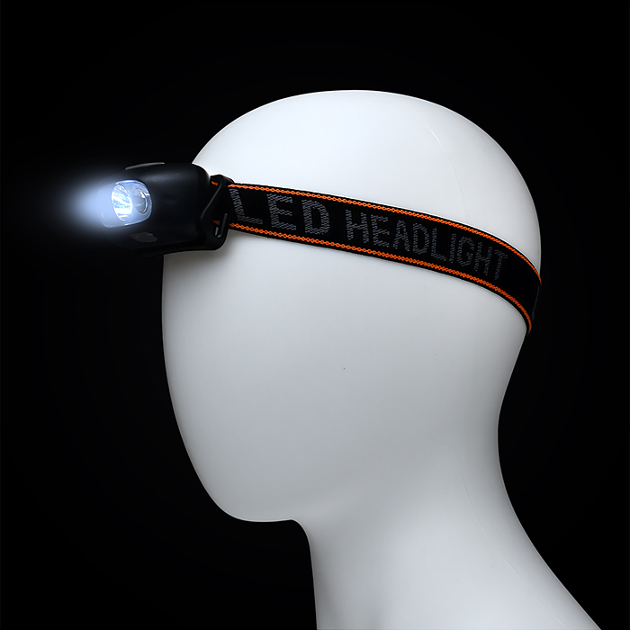 Фонарь налобный 00-6096 аккумуляторный, 400 мАч