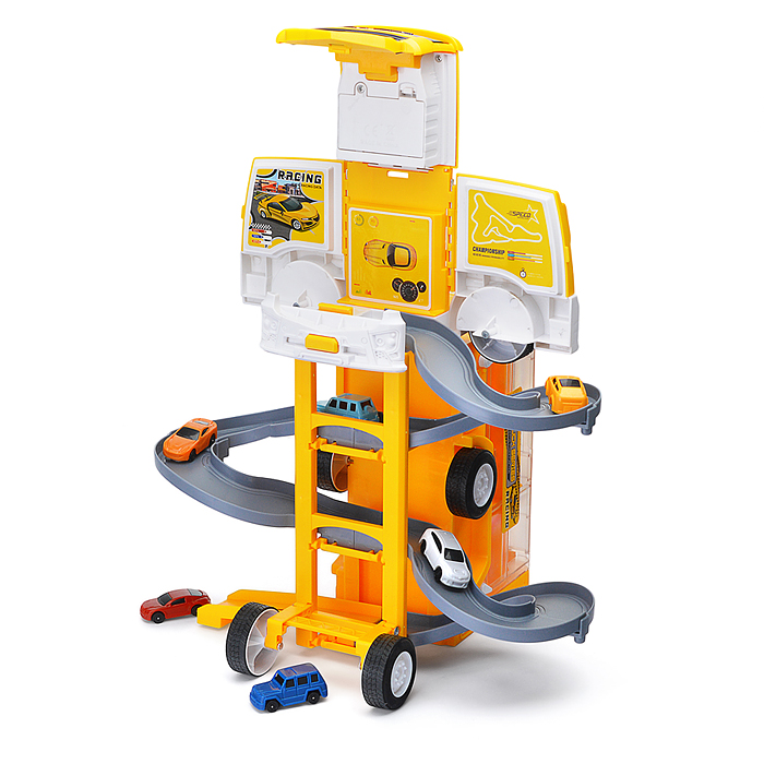 Трек-Трейлер SJ685B-1 "Вираж" в коробк