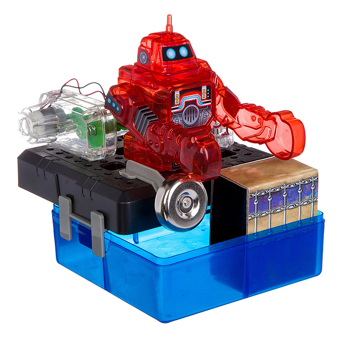 Фото к товару Французские опыты Науки с Буки Робот ударник Французские опыты Науки с Буки Робот ударник