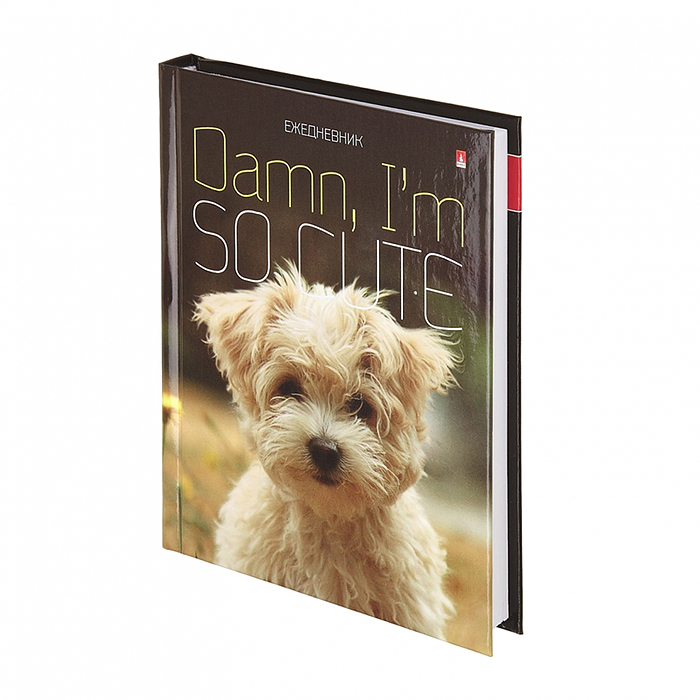 Ежедневник А6 "SO CUTE" глян. лин. 