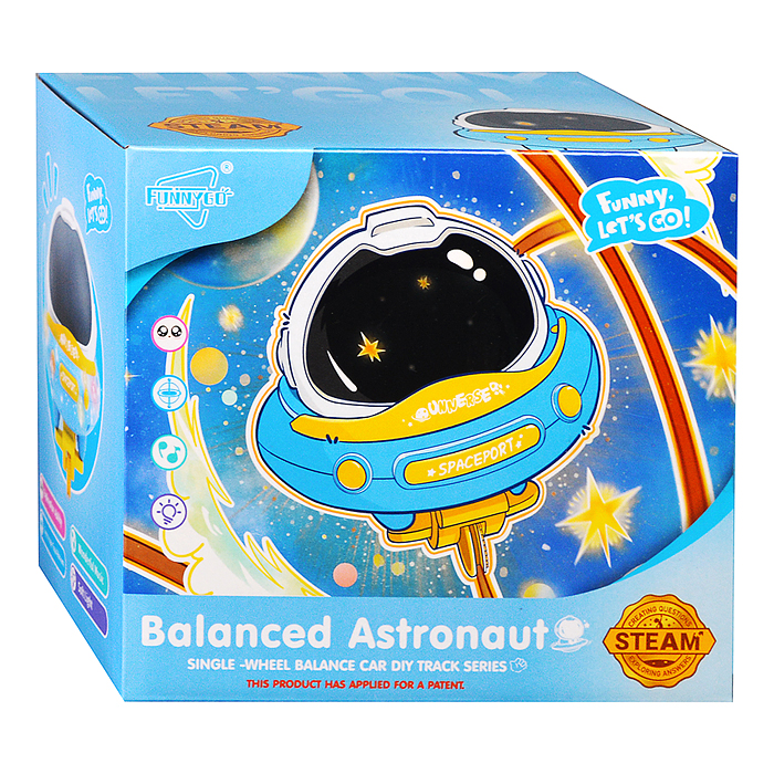 Интерактивная игрушка FG3303-1 "Космонавт" на батарейках, в коробке