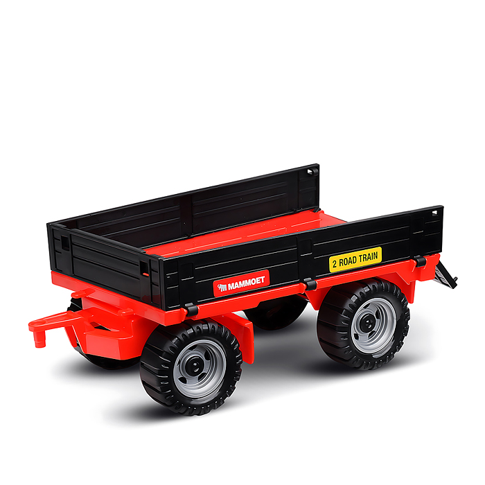 Автомобиль бортовой "MAMMOET" с прицепом (в сеточке)