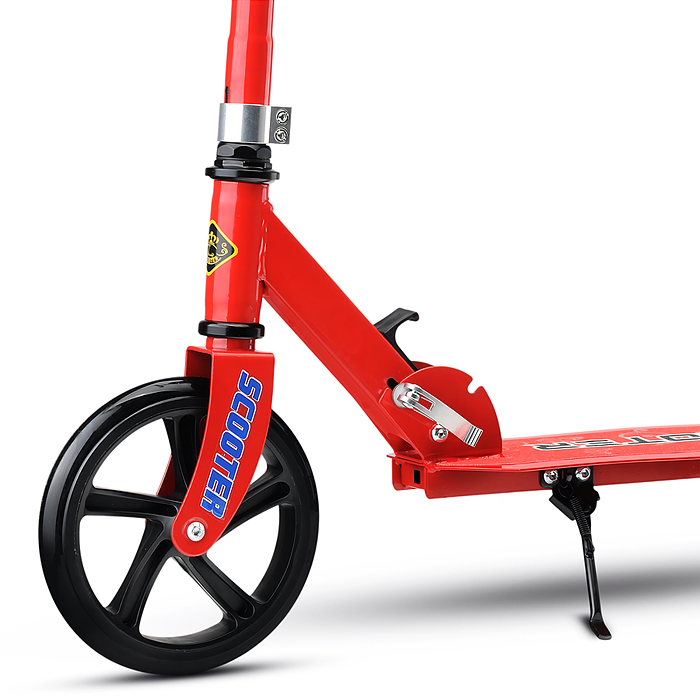 Самокат U038251Y 2-х кол., красный, в коробке