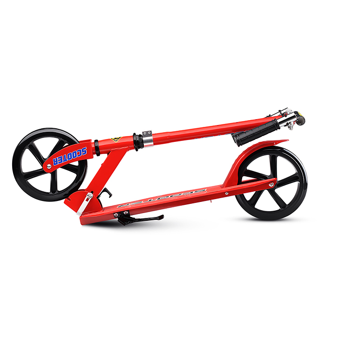 Самокат U038251Y 2-х кол., красный, в коробке