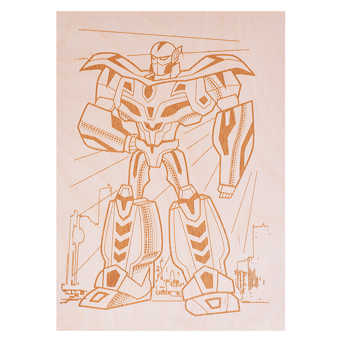 Выжигание. Набор для выжигания по дереву "Горыныч" (прибор + 10 досок)