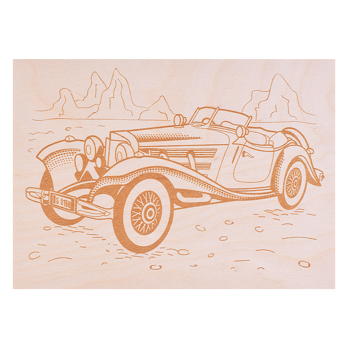 Выжигание. Набор для выжигания по дереву "Горыныч" (прибор + 10 досок)