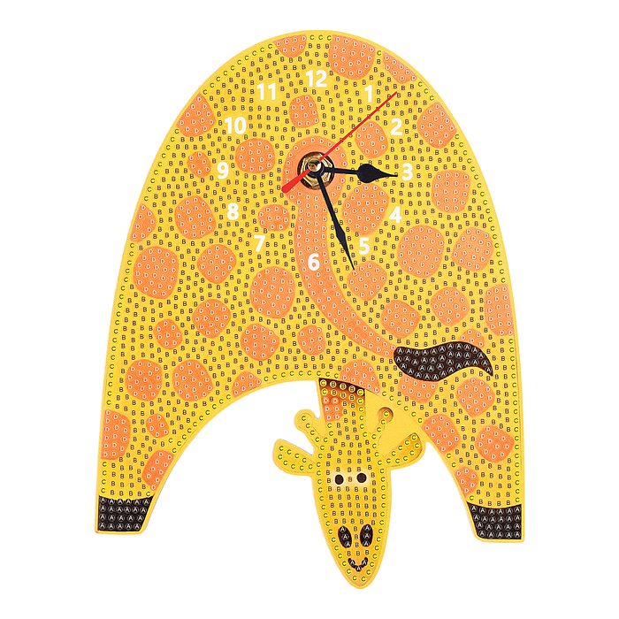 Набор творческая мастерская 00-6770 Часы "Жираф" 20*22 см.