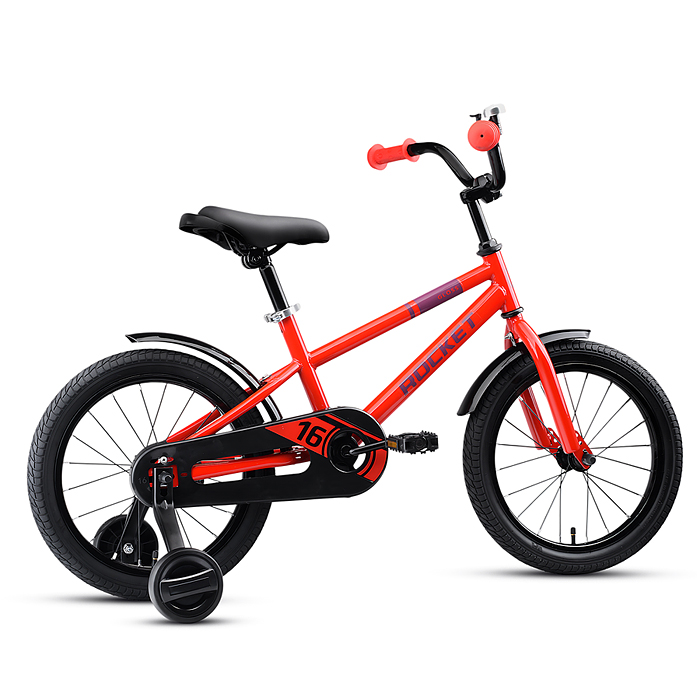 Велосипед 16" Rocket Gloss, цвет красный