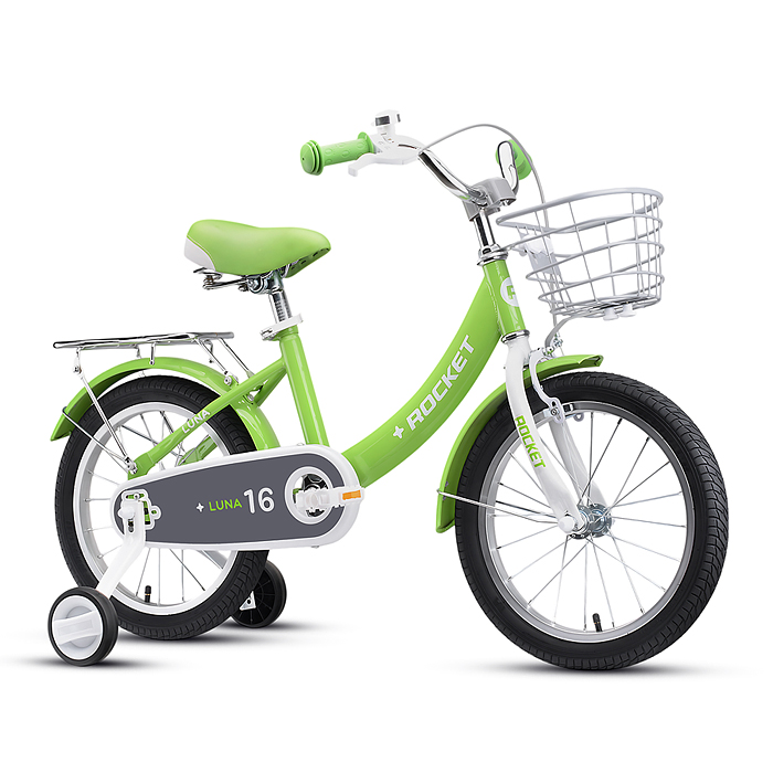 Велосипед 16" Rocket Luna, цвет зеленый