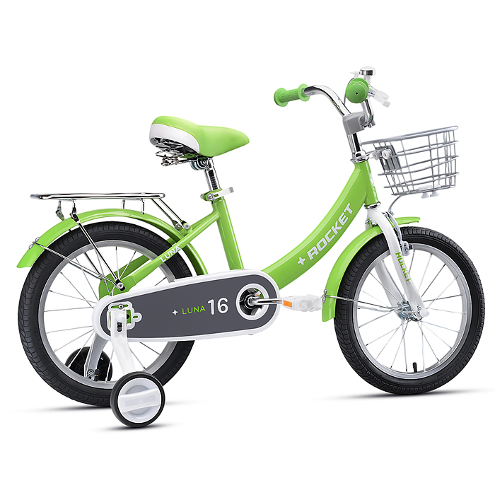 Велосипед 16" Rocket Luna, цвет зеленый
