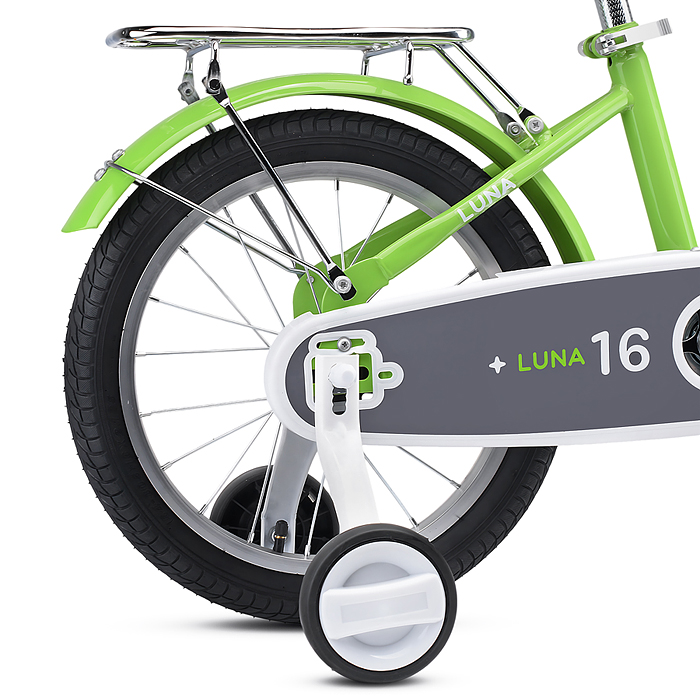 Велосипед 16" Rocket Luna, цвет зеленый