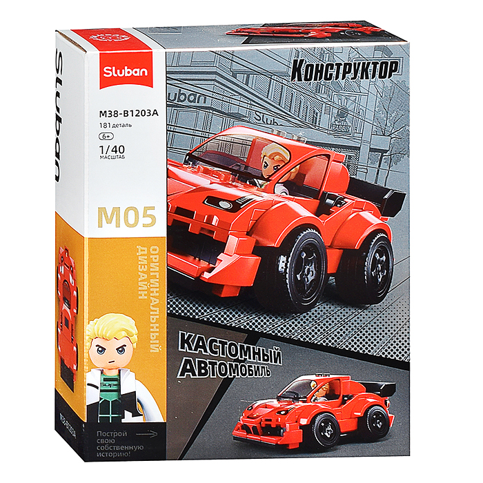 Конструктор M38-B1203 "Крутая тачка" 