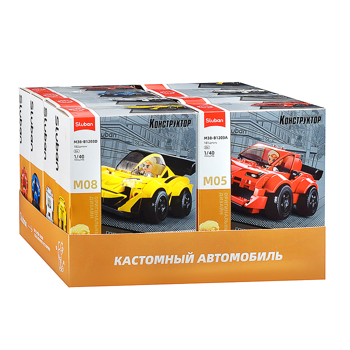 Конструктор M38-B1203 "Крутая тачка" 