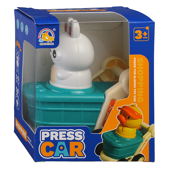 Машина BHX895 "Веселый зоопарк" в коробке