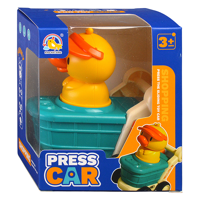 Машина BHX895 "Веселый зоопарк" в коробке