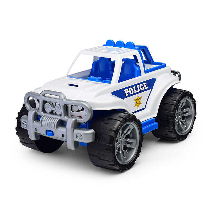 Машина внедорожник Полиция, в коробке