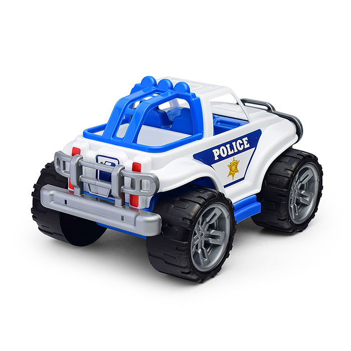 Машина внедорожник Полиция, в коробке