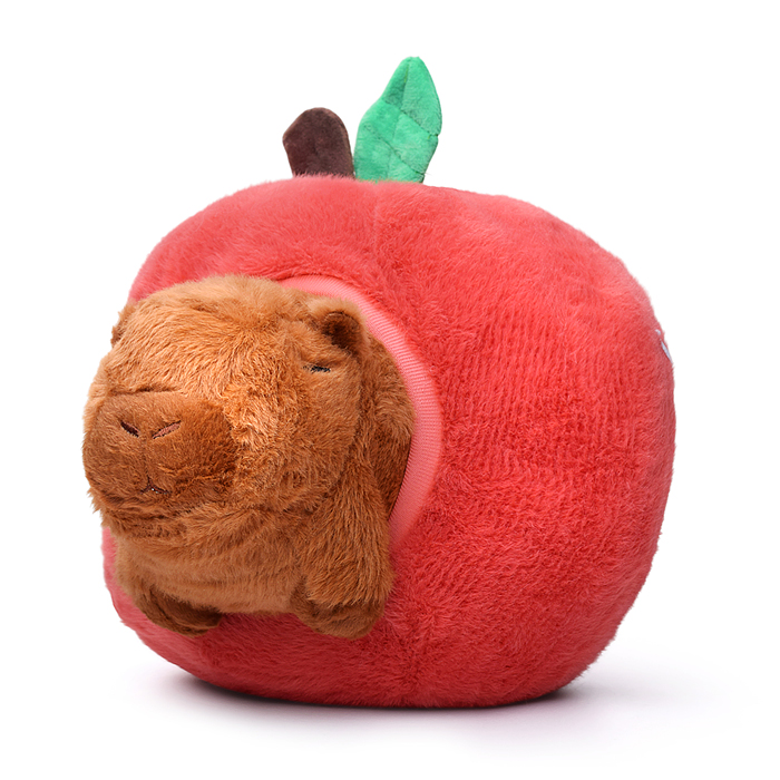 Мягкая игрушка М1475 "Капибара в апельсине" 25 см