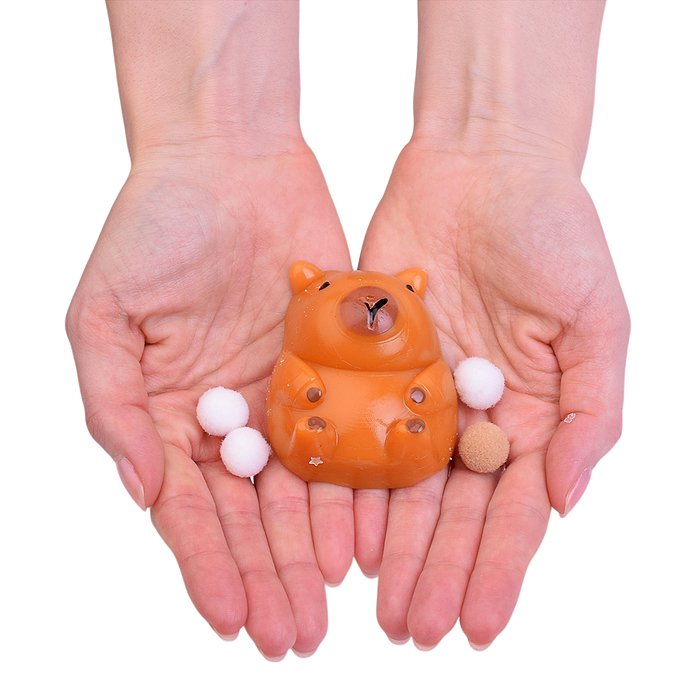 Игрушка-антистресс 00-6540 "Капибара с мягкими шариками"