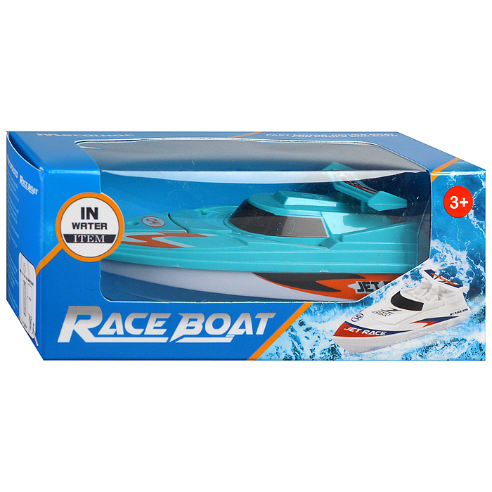 Лодка 53923 "Искра" на батарейках, в коробке