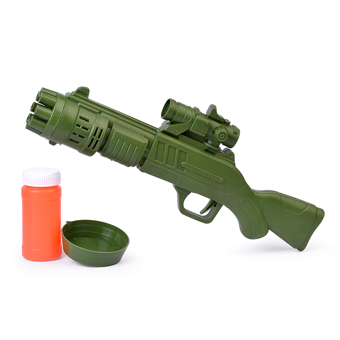 Пистолет 3939-141 "Bubble" для мыльных пузырей, в коробке