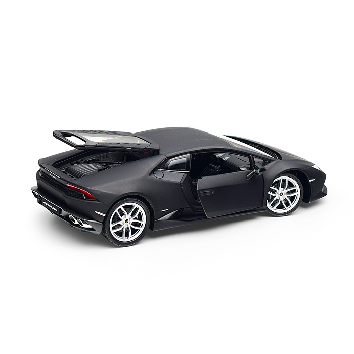 Машинка 1:24 Lamborghini Huracan Coupe, черный матовый
