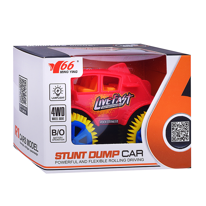 Машина-перевертыш MY66-185 "Силач №2" в коробке