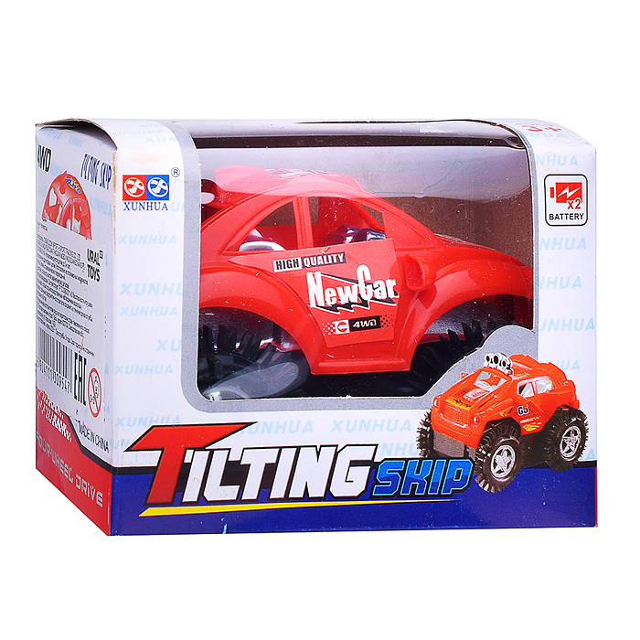 Машина-перевертыш V-120 "Яркий трюк" в коробке