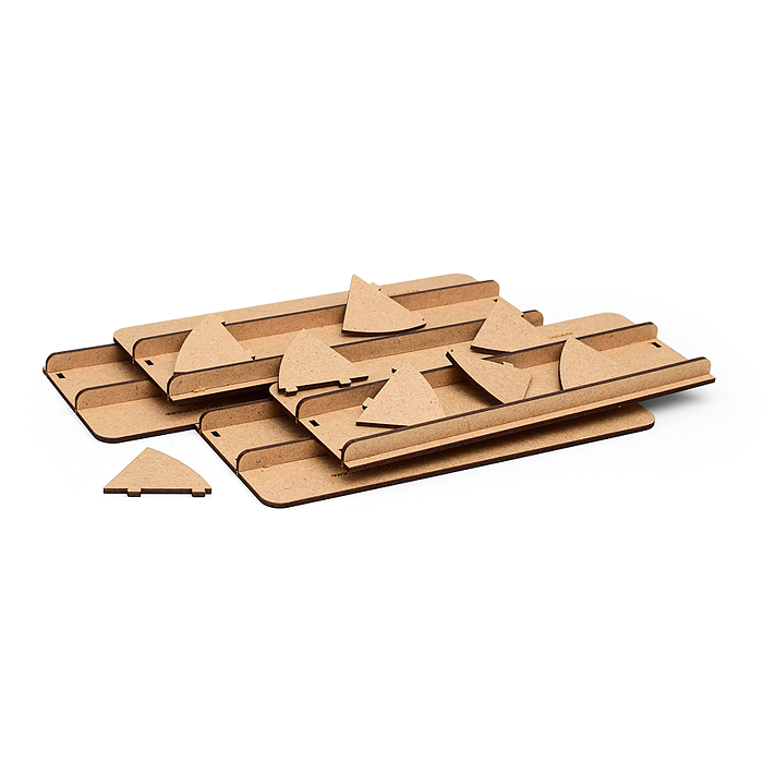 Фото к товару Игра "Фруктовое тримино" (треугольное домино) Игра "Фруктовое тримино" (треугольное домино)