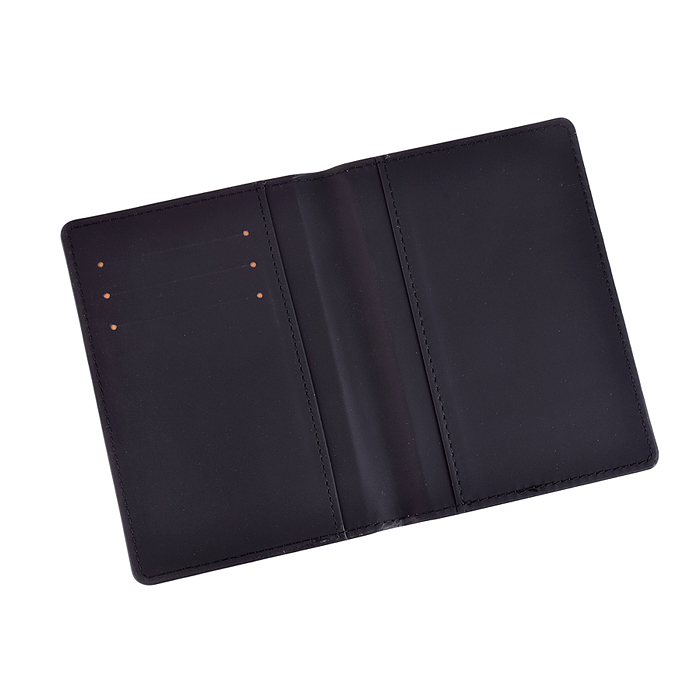 Обложка для паспорта "The BOSS" 10x14 см, искусственная кожа, поролон, шелкография