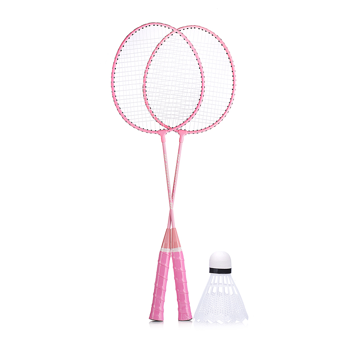 Набор бадминтон 00-5764 цвет розовый, в сумке